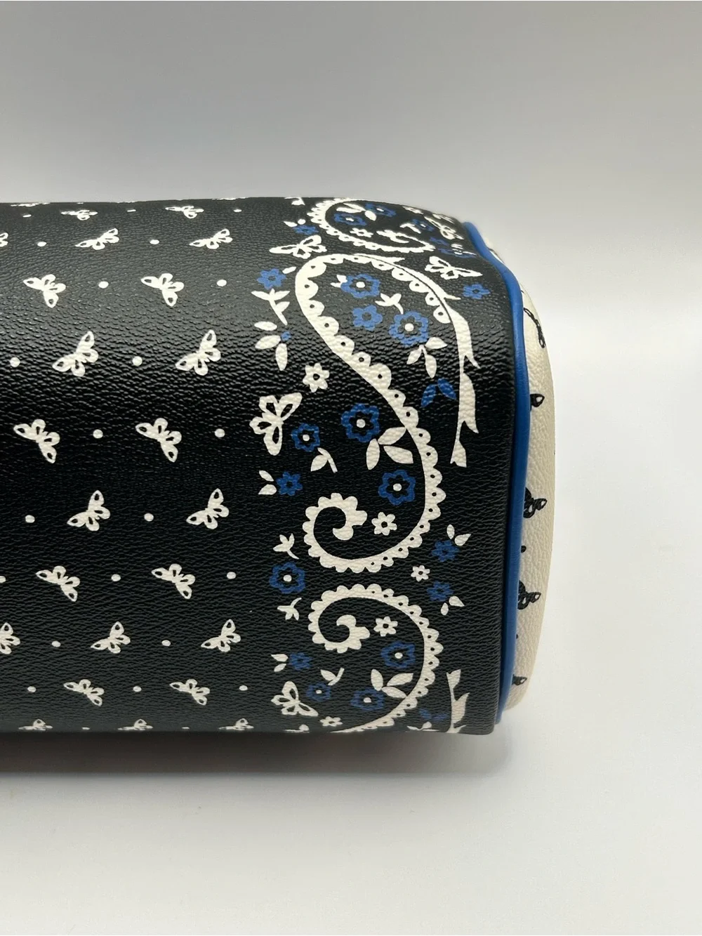 Coach Mini Bennett Butterly Bandana Print Satchel